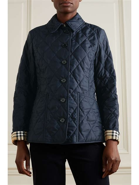 burberry brit shell bomber jacket|burberry quilted jacket men.